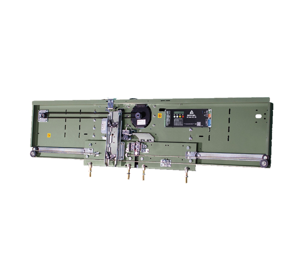 2 Panel Merkezi Kabin Kapısı (EN81-20) ürün görseli 1