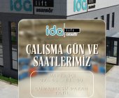 MESAİ GÜN VE SAATLERİMİZ..